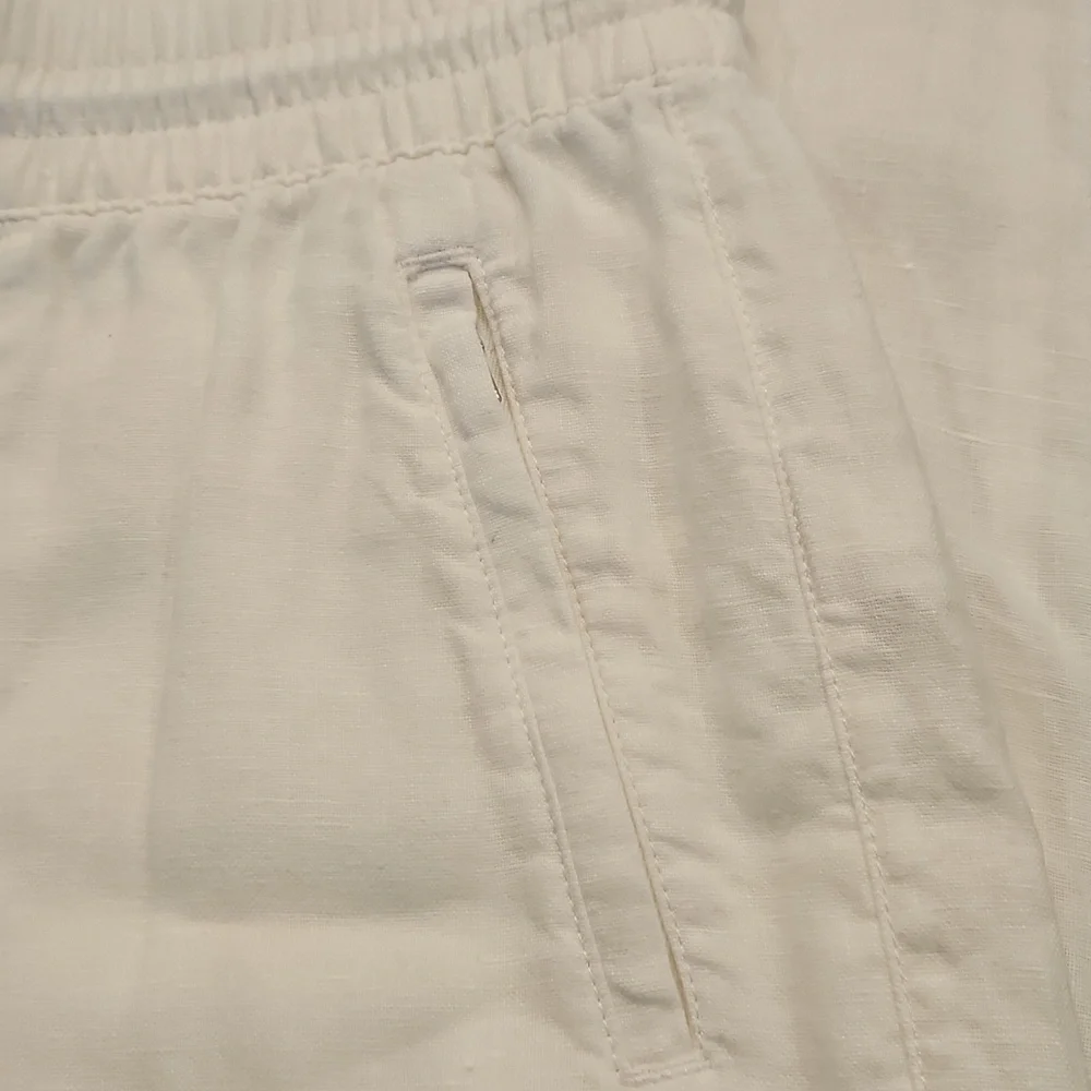 Nwot Athleta Linnen White Joggers